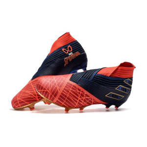 Adidas Nemeziz 19+ FG Spider – Červené Černá