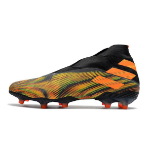 Adidas Nemeziz 19+ FG – Zelená Oranžový Černá