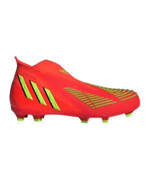 Adidas Predator EDGE+ FG Dětské Game Data – Červené Zelená