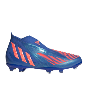 Adidas Predator EDGE+ FG Sapphire Edge J Dětské – Modrý Červené