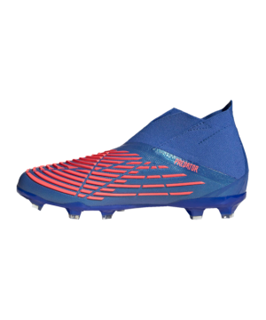 Adidas Predator EDGE+ FG Sapphire Edge J Dětské – Modrý Červené