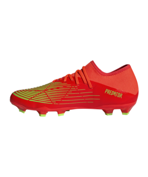 Adidas Predator EDGE.3 L FG Game Data – Červené Zelená