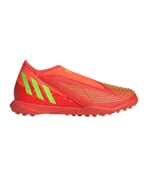 Adidas Predator EDGE.3 LL TF Game Data Dětské – Červené Zelená