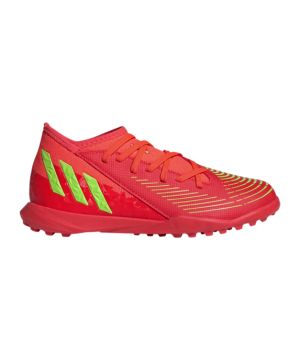 Adidas Predator EDGE.3 TF Game Data Dětské – Červené Zelená