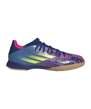 Adidas X SPEEDFLOW.3 IN Halle Messi Unparalleled J Dětské – Blue(shinei