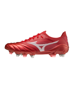 Mizuno Morelia Neo III Beta Passion Červené Made in Japan Mix SG – Červené F60