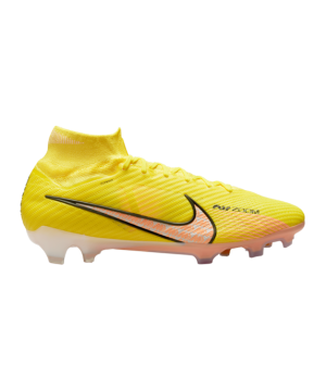 Nike Mercurial Air Zoom Superfly IX Elite FG Lucent – Žlutá Růžový F780