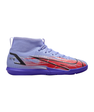 Nike Mercurial Superfly VIII Mbappe x Flames Academy IC Halle Dětské – Purple F506(shinei