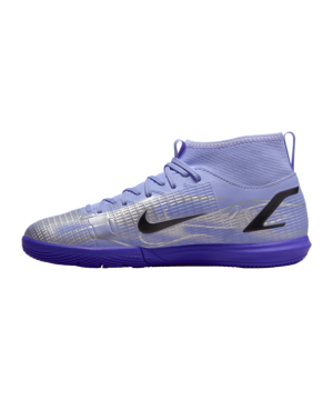 Nike Mercurial Superfly VIII Mbappe x Flames Academy IC Halle Dětské – Purple F506(shinei