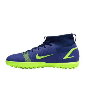 Nike Mercurial Superfly VIII Recharge Academy TF Dětské – Modrý Žlutá F474