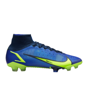 Nike Mercurial Superfly VIII Recharge Elite FG – Modrý Žlutá F574