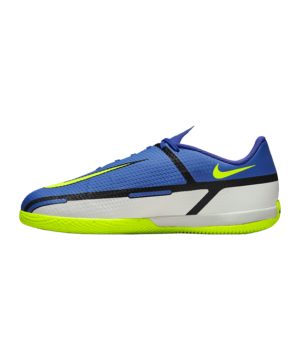 Nike Phantom GT2 Recharge Academy IC Halle Dětské – Modrý Žlutá Šedá F570(shinei