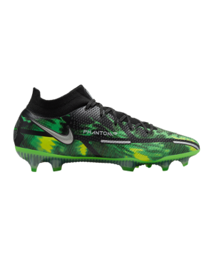 Nike Phantom GT2 Shockwave Elite DF FG – Černá Šedá Zelená F003