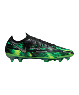 Nike Phantom GT2 Shockwave Elite FG – Černá Šedá Zelená F003