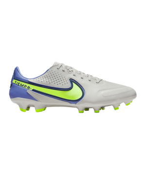 Nike Tiempo Legend IX Recharge Pro FG – Šedá Žlutá Modrý F075