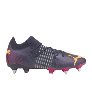 Puma FUTURE 1.2 Flare Mixed SG – Modrý Oranžový Nachový F04