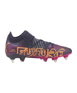 Puma FUTURE 1.2 Flare Mixed SG – Modrý Oranžový Nachový F04