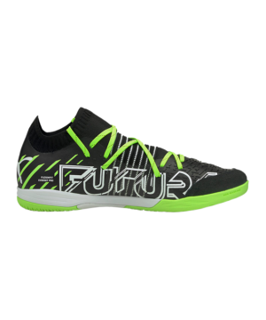 Puma FUTURE 1.2 Under the Lights Pro Court – Černá Zelená F02(shinei