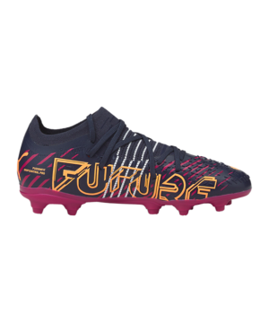 Puma FUTURE 2.2 Flare FGAG Dětské – Modrý Oranžový Nachový F03