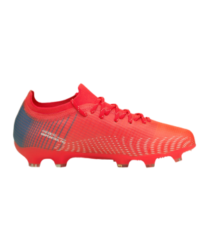 Puma ULTRA 2.3 Faster Football FGAG Dětské – Červené Bílý F01