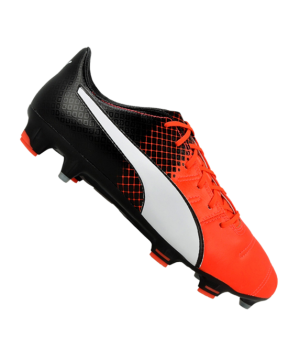 Puma Evopower 1.3 Leder FG – Červené Černá F01