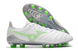 Kopačky Mizuno Morelia Neo3 FG Bílá Zelená