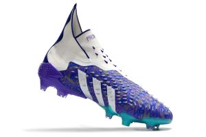 Kopačky Adidas Predator FREAK + FG Fialová Bílý