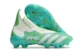 Kopačky Adidas Predator FREAK + FG Zelená Bílá