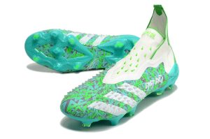 Kopačky Adidas Predator FREAK + FG Zelená Bílá