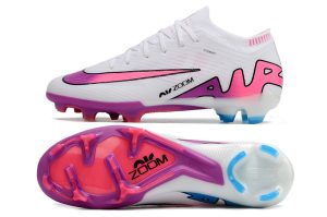 Kopačky Nike Air Zoom Mercurial Vapor XV Elite AG Pánské Bílá Růžová Fialová