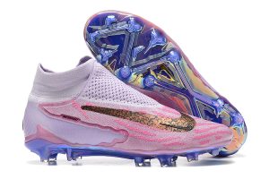 Kopačky Nike Phantom GX Elite FG Pánské Růžová Fialová Zlatá