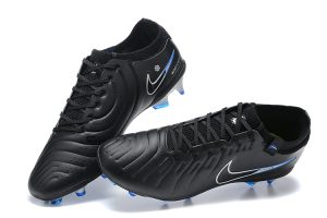 Kopačky Nike Tiempo Legend 10 Elite FG Černá Modrý