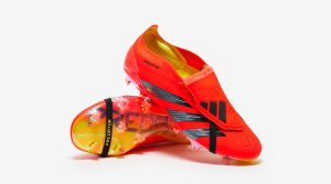 Kopačky Adidas Predator Accuracy+ Lace Tongue FG Lace Tongue Červené