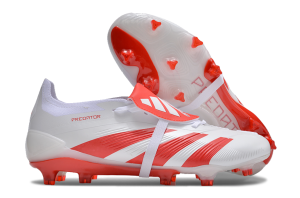 Kopačky Adidas Predator Accuracy+ FG Bílý Červené