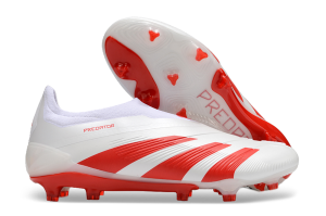 Kopačky Adidas Predator Accuracy+ FG Bílý Červené