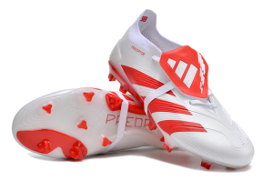 Kopačky Adidas Predator Accuracy+ FG Bílý Červené