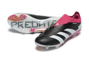 Kopačky Adidas Predator Accuracy+ FG Černá Bílý Růže