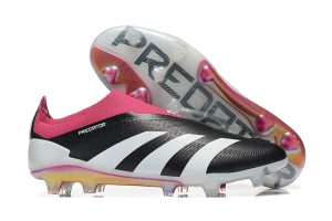 Kopačky Adidas Predator Accuracy+ FG Černá Bílý Růže