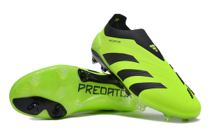 Kopačky Adidas Predator Elite Laceless FG Zelená Černá