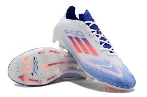 Kopačky Adidas F50 FG Modrý Bílý