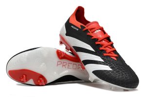 Kopačky Adidas Predator Accuracy+ FG Černá Bílá Červená