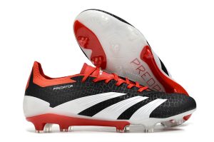 Kopačky Adidas Predator Accuracy+ FG Černá Bílá Červená