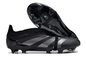 Kopačky Adidas Predator Accuracy+ FG Černá Stříbrná