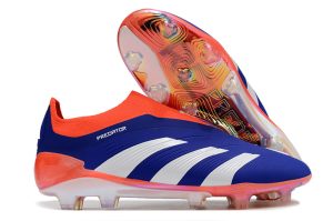 Kopačky Adidas Predator Elite Tongue FG Modrá Oranžová