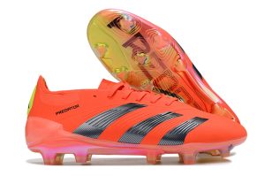 Kopačky Adidas Predator Elite Tongue FG Oranžová Stříbrná