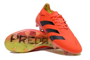 Kopačky Adidas Predator Elite Tongue FG Oranžová Stříbrná