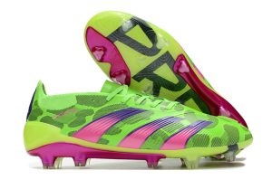 Kopačky Adidas Predator Elite Tongue FG Zelená Fialová