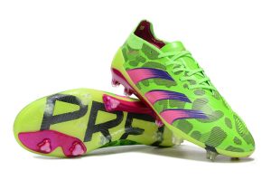 Kopačky Adidas Predator Elite Tongue FG Zelená Fialová