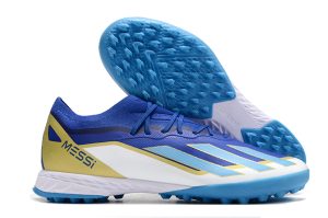 Kopačky Messi Adidas x23 crazyfast.1 TF Modrý