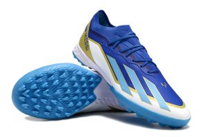 Kopačky Messi Adidas x23 crazyfast.1 TF Modrý